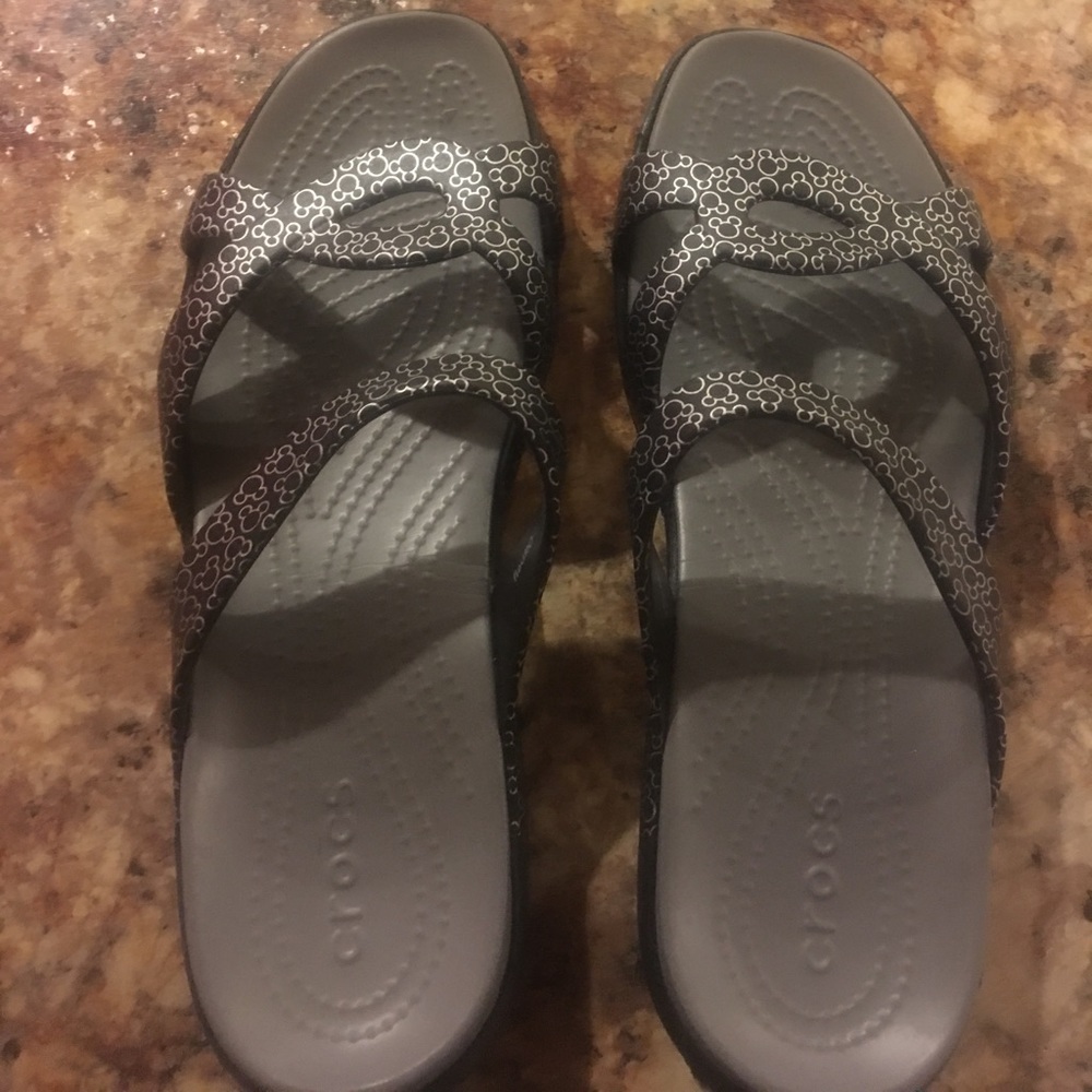 Mickey Mouse Crocs size 10